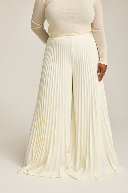 The Valentina Pleated Palazzo
