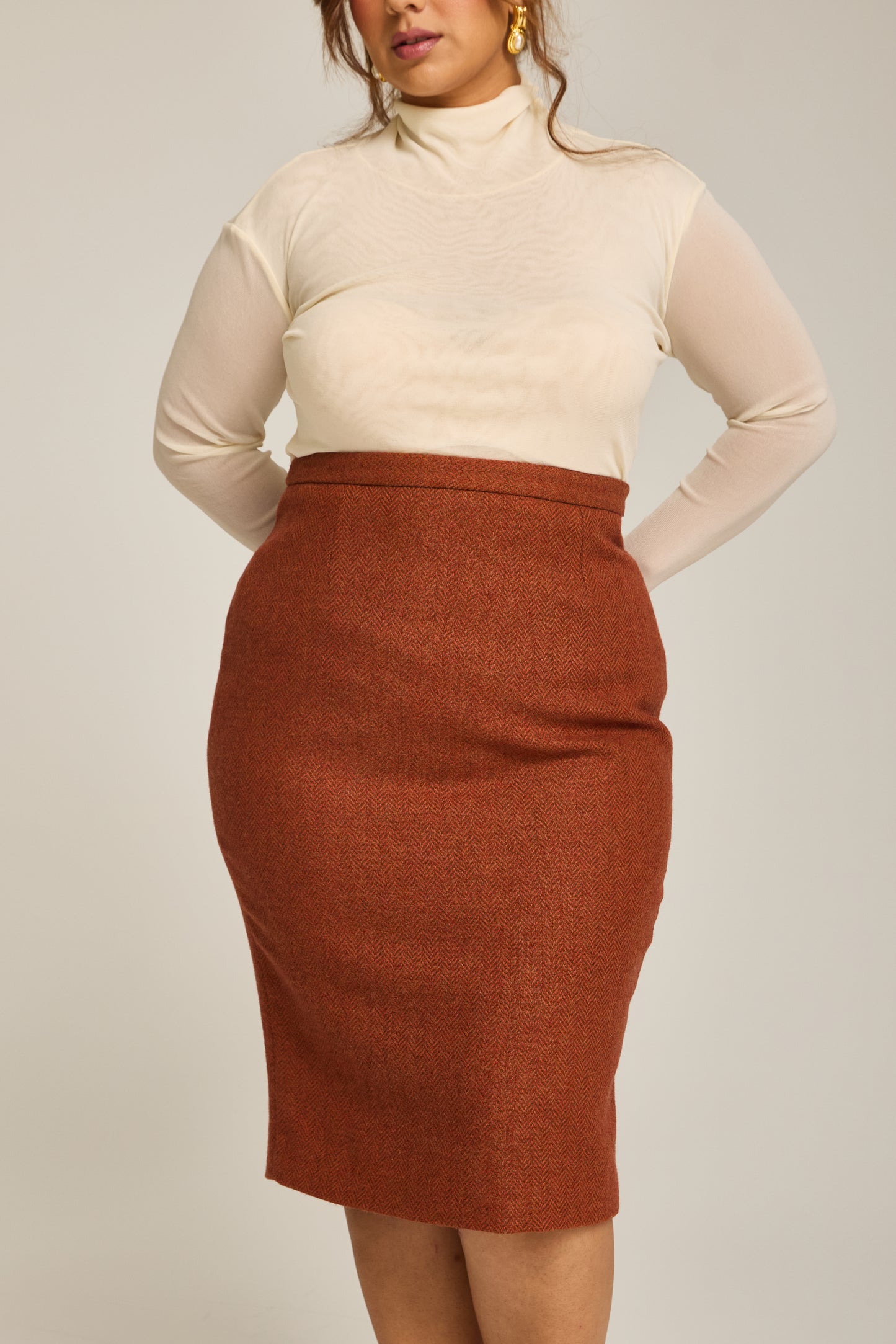 The Marcella Pencil Skirt
